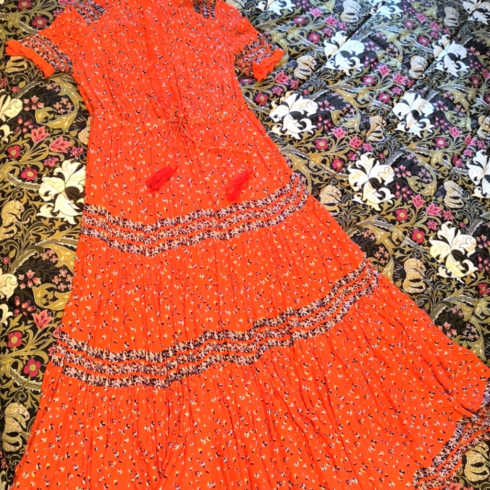 Free People Rare Feelings Maxi Dress XS